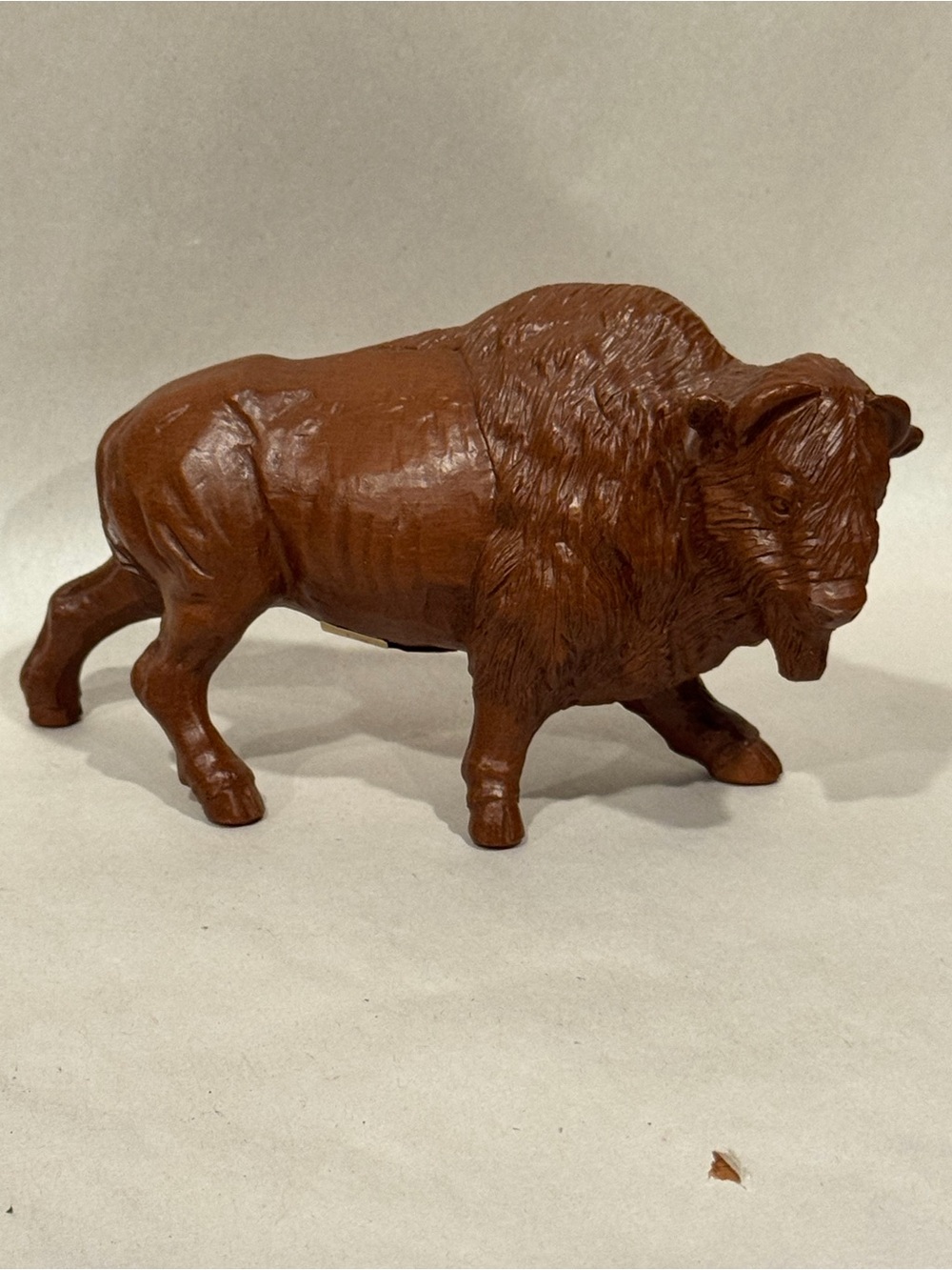 Vintage VTG Red Mill MFG Hand Crafted USA Bison Buffalo Figurine Figure‎ 3.5"